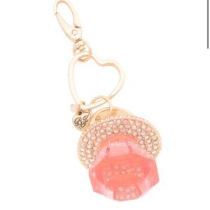 💙❤️ Betsey Johnson Ring Pop charm keychain